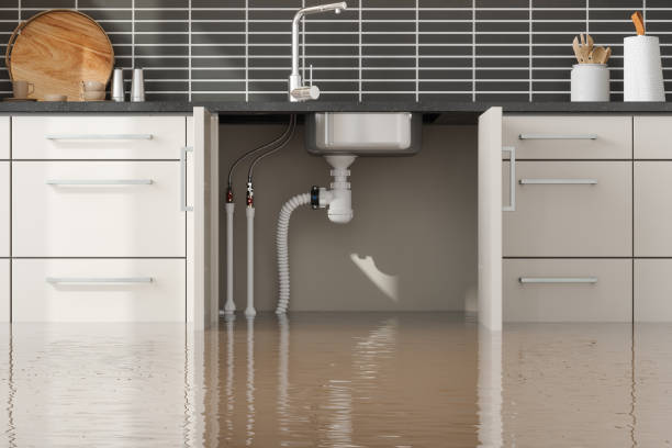 Water damage restoration process in KY